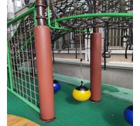 Acolchado para bastón de baloncesto al aire libre, resistente a la intemperie, resistente a los impactos para seguridad en el parque infantil