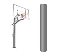 Acolchado para bastón de baloncesto con cubierta gruesa de espuma suave para deportes al aire libre, protege las columnas de soporte del sótano