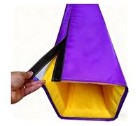 Acolchado para bastón de baloncesto, cubierta de espuma para todo tipo de clima para postes de metal, protege las columnas cuadradas en garajes y áreas al aire libre