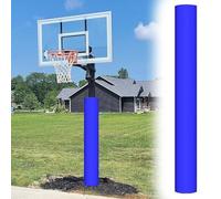 Acolchado para bastón de baloncesto, envoltura de espuma redonda para postes de 2.5 a 8 pulgadas, almohadilla de protección de seguridad para exteriores de 72 pulgadas, acolchado de columna de apoyo