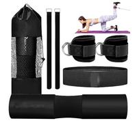 Acolchado para mancuernas de empuje de cadera, almohadilla para gimnasio, bandas de fitness, correas para muslos, equipo de entrenamiento de fuerza para sentadillas, curls de piernas, press de banca