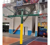 Acolchado para Postes de aro de Baloncesto de Interior - Protectores envolventes de portería Cuadrada de 8,9 a 20,3 cm - Protección Amarilla Duradera para Postes de 200 x 200 mm (20 x 20 cm)