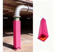 Acolchado para postes de bastidor de cama, almohadillas cuadradas de espuma, alfombrilla de cubierta para postes de cemento/acero/hormigón, alfombrilla de protección de seguridad resistente a los