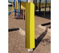 acolchado para postes de garajes subterráneos, Acolchado de cojín for poste cuadrado, 1 pulgada de grosor, 3 pies, multicolor, se adapta a postes de 2x2 a 12x12 pulgadas(Yellow,5"x5" (13x13cm))