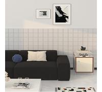 Acolchado Pared Anticolisión, Placas Decorativas Pared de Fieltro, Protector Paredes Cama, Paneles Acusticos Aislante Termico para Dormitorio Sala de Estar(Gris,16 pcs)