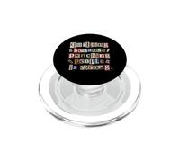 Acolchado Porque Golpear a la Gente es un Error Humorístico PopSockets PopGrip para MagSafe