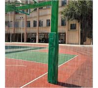 Acolchado protector de aro de baloncesto, cubierta de poste de metal resistente a los rayos UV, acolchado envolvente duradero para poste cuadrado y columna, ideal para uso en garaje o escuela