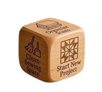 Acolchados, Dados de decisión, Herramienta de tareas grabadas interactivamente para Coser Tejer Ganchillo Tejer Estudio en casa Lugar de Trabajo