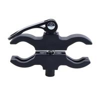 ACOLY Soporte de montaje rápido para linterna universal con clip de 25-30 mm, soporte fijo para linterna, accesorios de nailon y fibra de vidrio.