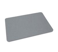 Acomoda Textil - Alfombra de Baño de Piedra Diatomita 40x60 cm. Tapete Antideslizante de Secado Rápido y Alta Absorción Práctico, Higiénico y Funcional para el Hogar (Gris)