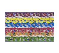 Acomoda Textil - Alfombra Infantil Impermeable y Acolchada para Aprender y Jugar 120x200 cm. Alfombra Antideslizante y Duradera de Fácil Limpieza para Dormitorio y Salón. (Abecedario)