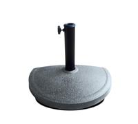 Acomoda Textil - Base de Sombrilla Ajustable, Estable y Resistente para Terraza, Jardín y Patio. Pie de Sombrilla con Adaptador Manejable para Parasol. (Media Luna, 10kg)