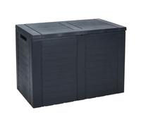 Acomoda Textil - Baul de Almacenaje Exterior 160 Litros 75x44x53 cm con Asas Laterales y Tapa Superior. Arcon de Exterior para Cojines, Herramientas, Accesorios para Terraza Patio o Jardín