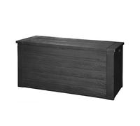 Acomoda Textil - Baul de Almacenaje Exterior 300 Litros 120x45x57 cm Arcon para Jardin Terraza o Balcon Caja para Cojines Herramientas y Accesorios de Exterior Tapa Abatible