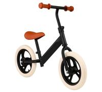 Acomoda Textil - Bicicleta de Equilibrio Infantil sin Pedales con Manillar y Asiento Ajustables para Aprendizaje Temprano, Coordinación y Diversión Segura al Aire Libre y Desarrollo Motor. (Negro)