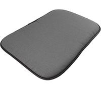 Acomoda Textil - Cama para Perros de Tela, Cama Perros Antideslizante y Lavable. Colchoneta Mascotas para Hogar y Transportin. (90x65 cm, Gris)
