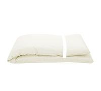 Acomoda Textil - Colchón Tumbona de Espuma Suave y Ergonómica. Cojín Desenfundable, Elegante y Cómodo para Jardín, Piscina, Playa, Terraza y Balcón. (2 Ud Beige, 180x55x5 cm)