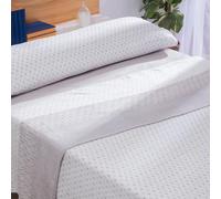 Acomoda Textil - Juego de Sábanas Coralina. Juego de Sábanas 3 Piezas de Invierno. Ropa de Cama Ajustable, Suave y Calida Fácil Mantenimiento. (Milba Gris, 90 cm)