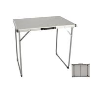 Acomoda Textil - Mesa Camping Plegable de Aluminio para Jardín, Picnic y Acampada. Bandeja Auxiliar Multifunción, Portátil y Ligera de para Hogar y Viaje.