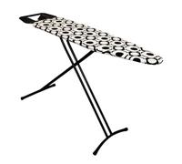 Acomoda Textil - Tabla de Planchar Altura Ajustable con Estructura Metálica Estable, Amplia y Plegable con Funda 100% Algodón. Soporte para Planchar Antideslizante Fácil Almacenaje. (Afrodite)