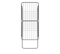 Acomoda Textil - Tendedero Plegable de Metal 167x55x87 cm con Gran Superficie de Tendido 20 Metros. Soporte para Ropa Compacto, Extensible, Resistente para Interior y Exterior de Balcón y Jardín