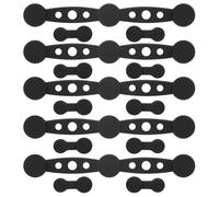 ACOMTUO 15 Piezas Hebilla de Silicona Magnética,Fijación para Accesorios de Freidora de Aire Caliente,Hebillas Magnéticas de Silicona para Hornear, Evita Que se Quemen los Accesorios