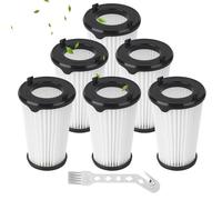 ACOMTUO 6 Filtros CX7 para Aspiradora AEG Ergorapido de Batería,Filtros CX7-2,Juego de Filtros AEF150 para Todos los Modelos CX7-2,Filtros AEG CX7 CX7-2