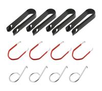 ACONDE 12 unidades de herramienta para tapas de tornillos de rueda, extractor de tapas para tornillos de rueda, extractor de tapas, para tuercas de rueda y tapacubos