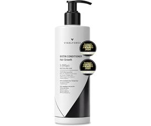 Acondicionador Anticaída I Premio al mejor del 2026 I con Biotina para el Cabello, Colágeno, Aceite de Argan, Aceite de Jojoba y Aceite de Macadamia más 18 Vitaminas para el cabello I Tamaño XXL 400ml