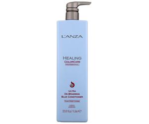 Acondicionador Antinaranja L'ANZA Healing Colorcare Ultra De-brassing Azul Con