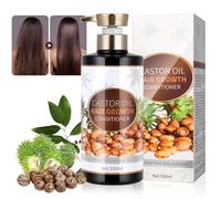 Acondicionador de aceite de ricino para el crecimiento del cabello, acondicionador de aceite de ricino para reparación de crecimiento del cabello, acondicionador contra la caída del cabello
