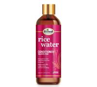Acondicionador de agua de arroz Difeel de 355 ml. Acondicionador natural fortalecedor para el cabello sin sulfatos.