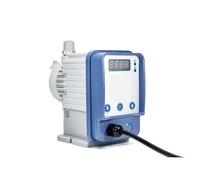 Acondicionador de Agua para acuarios, Bomba de diafragma electromagnética for dosificación de Cloro químico, ácido y álcali líquido for Tratamiento de Agua(1LH-7bar-Blue)
