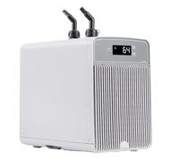 Acondicionador de Agua para acuarios, Enfriador de Acuario de 42 galones, compresor de Agua for pecera, 1/10 for ajolotes hidropónicos.