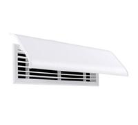 Acondicionador de aire ajustable para refrigeración y calefacción Exble 52 126 cm, ahorro de energía, cubierta de ventilación de CA blanca, ajuste universal para el hogar y la oficina