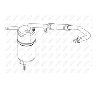Acondicionador De Aire NRF Para Ford Mondeo III Turnier BWY B5Y B4Y