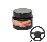 Acondicionador de piel | Pasta para la restauración del interior del automóvil | Reparación de volantes de cuero, para asientos, salpicadero, consola central, puerta, y