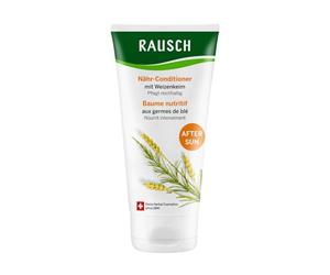 Acondicionador de Rausch de germen de trigo, envuelve el pelo con nutrientes esenciales, sin silicona ni parabenos, vegano, 1 unidad de 200 ml