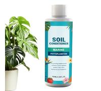 Acondicionador de Suelo Revitalizante, Fertilizante Líquido para Jardín de 100 ml, Fertilizante Orgánico Rico en Nutrientes, para Flores, Verduras, Suculentas, Cactus, Orquídeas, Bonsáis, Jardín