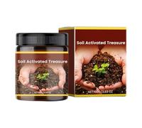 Acondicionador De Suelos | Activador De Suelo Para Plantas, Enmienda Del Sueelo, De Plantas De Enraizamiento, 100 G De Vegetal, De Sueelo Fertilizado, Fertilizante Para Pla