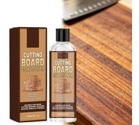 Acondicionador de tabla de cortar, aceite mineral de grado alimenticio y cera de abeja para tabla de cortar madera, acondicionador de bloque de carnicero para tablas de cortar, para bloques de