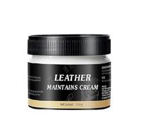 Acondicionador de zapatos de cuero - 80 g, impermeable, sin crema grasosa, acondicionador de piel para muebles, coche, sofá, de sillín, bolso interior, chaqueta, guante