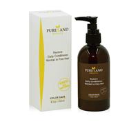 Acondicionador diario Pureland Beauty Restore - Acondicionador natural para cabello normal a fino - Sin sulfatos y de origen vegetal - 8.5 oz