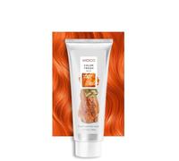 Acondicionador fijador de color naranja, mascarilla capilar colorida, elimina el tono amarillento del cabello, antienamarilleamiento, reposición rápida del color