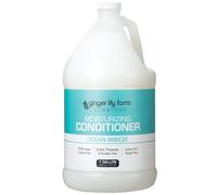 Acondicionador hidratante Ginger Lily Farms Club & Fitness para cabello seco, 100 % vegano y sin crueldad animal, aroma a brisa marina, repuesto