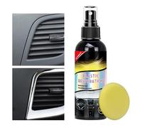Acondicionador Interior - Spray Limpiador Para Tapicería De Coche,Suministros de Detalles para Mantenimiento Automotriz 120ml para Parachoques Tapicería Alfombras de Vehículos