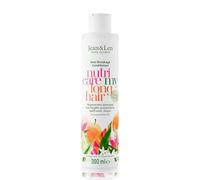 Acondicionador Jean&Len Nutri Care Mango & Avocado, para cabello largo y dañado, combate la rotura del cabello, mejora la capacidad de retención de humedad, sin parabenos ni siliconas, vegano, 300 ml