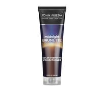 Acondicionador John Frieda Midnight Brunette Visibly Deeper Color Deepening de 8,3 onzas con aceite de onagra infundido con cacao
