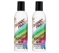 Acondicionador Manic Panic Keep Color Alive para cabello teñido, vegano, sin crueldad animal, color más duradero, preserva el color, 2 x 236 ml