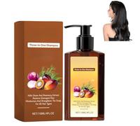 Acondicionador nutritivo 3 en 1, champú voluminizador para mujer, fortalece el cabello, nutre en profundidad y aporta brillo, apto para todo tipo de cabello.